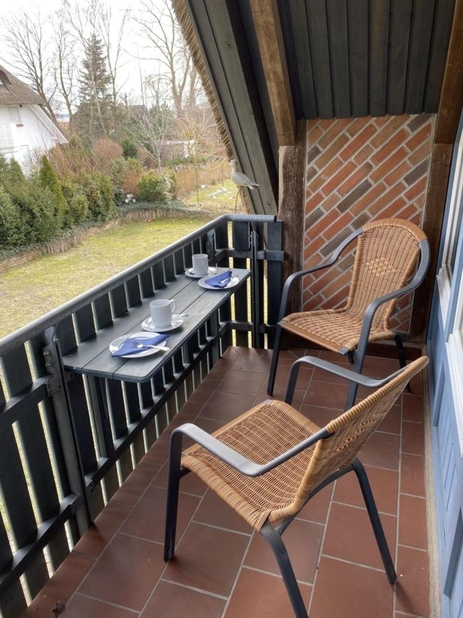 Ferienwohnung Nr 02 Og Spitzboden Born Luaran gambar