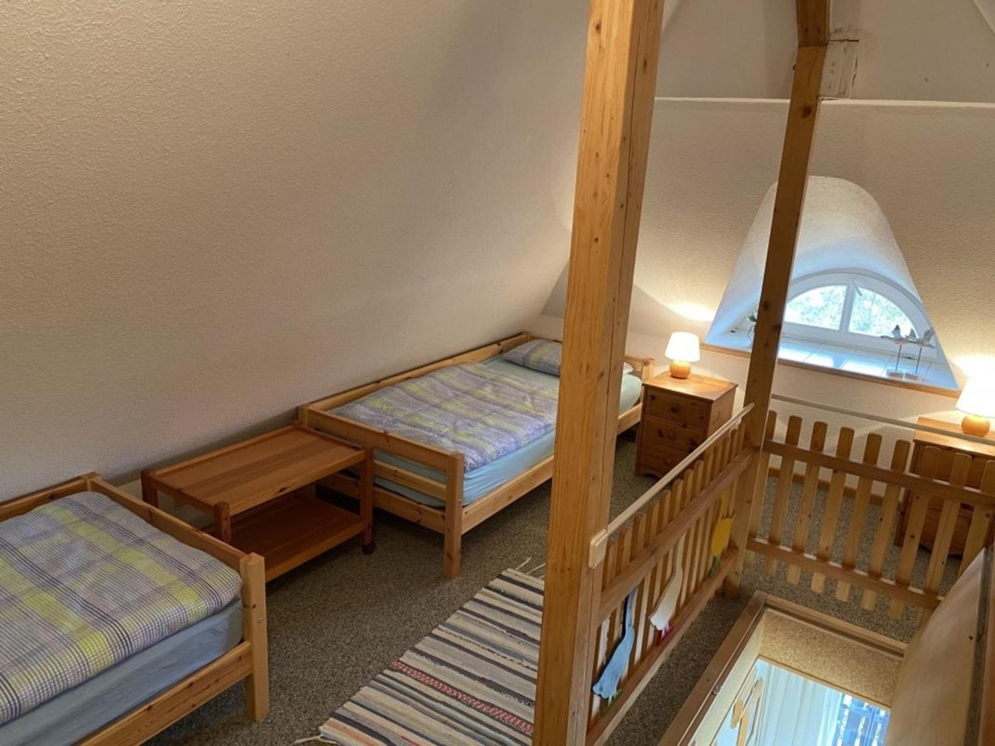 Ferienwohnung Nr 02 Og Spitzboden Born Luaran gambar