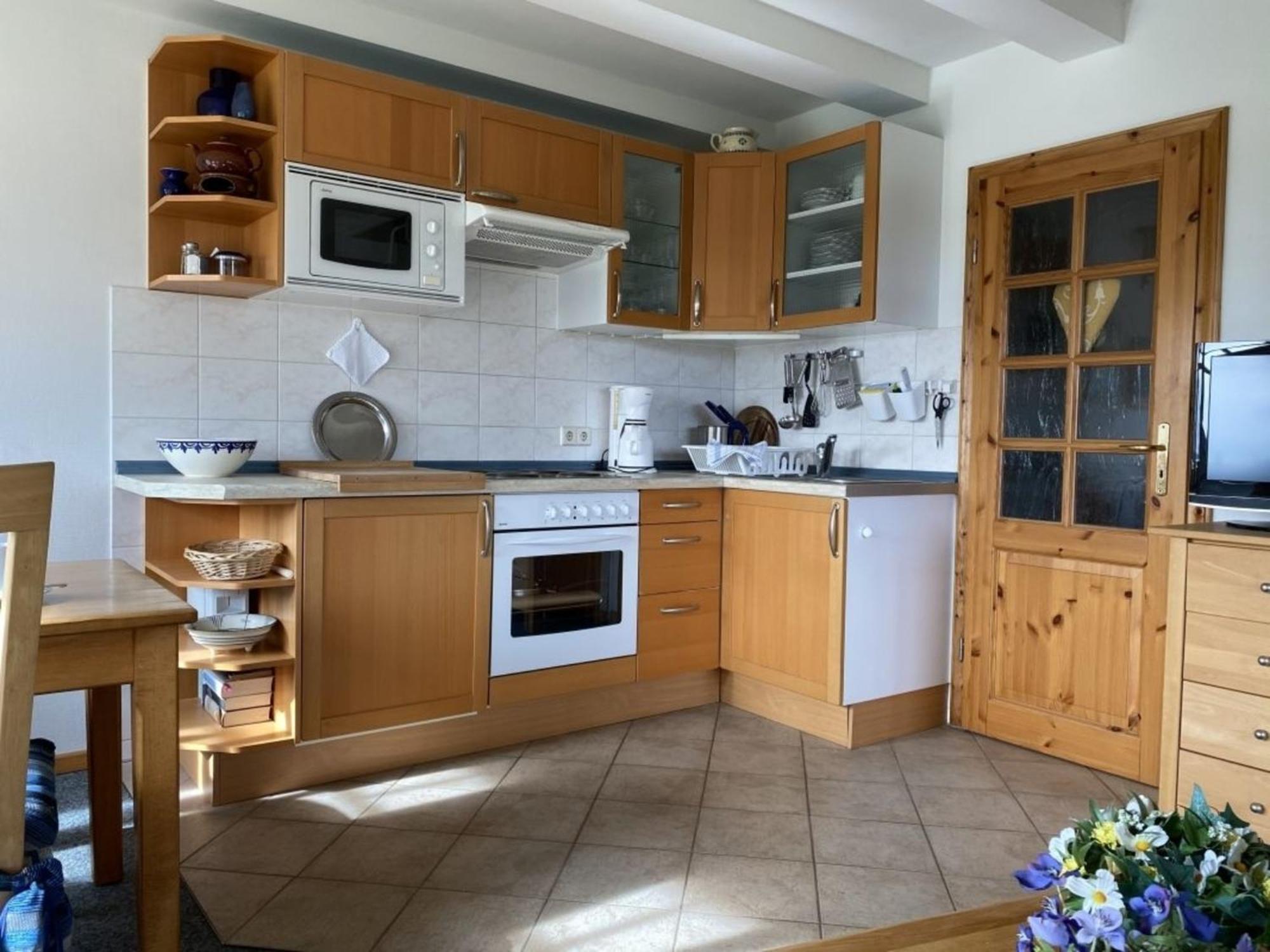 Ferienwohnung Nr 02 Og Spitzboden Born Luaran gambar